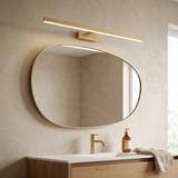 Badrum vägg LED-lampa SWE009-1W 73cm BRUSH GOLD