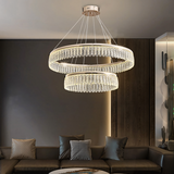 LED-pendellampa APP1750-CP Guld + Fjärrkontroll