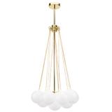 HÄNGENDE TAKLAMPA APP1688-12CP Guld