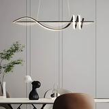 Hängande LED-lampa LHJ041-CP 100 cm SVART