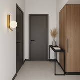 Vägglampa APP1758-1W Guld/Vit