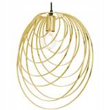 GEOMETRISK TAKLAMPA APP428-1CP Guld