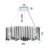 Metallhängande lampa APP1764-8CP GULD