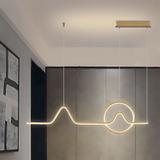 HÄNGLAMP LED LHJ022-CP 120 cm GULD