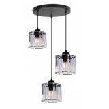 Taklampa Kristall APP513-3CPR Svart