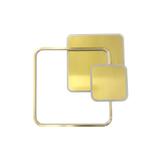 Taklampa APP1714-C LED-plafond Borstad Guld + fjärrkontroll