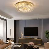 KRYSKTALLAMPA PLAFOND APP1729-8C 60 cm GULD