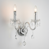 VÄGGLAMPA EBT017-2W Transparent