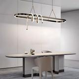 Hängande LED-lampa LHJ040-CP 120 cm SVART