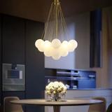 HÄNGENDE TAKLAMPA APP1688-12CP Guld