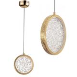 HÄNGLAMPA KRISTALL LED LHJ100-1CP Guld