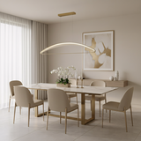 HÄNGENDE LED-TAKLAMPA G124-CP Guld