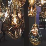 Taklampa Hängande Glas APP327-1CP BLÅ