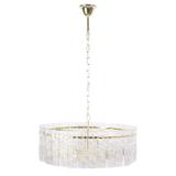 Hänglampa med kristaller APP1779-CP 60CM GULD