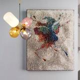 Glaspendellampa för Tak APP436-4C Multicolor