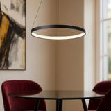 TAKLAMPA HÄNGANDE LHJ011-CP 40 cm Svart