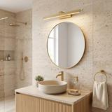 Badrum vägg LED-lampa SWE008-1W 58cm BRUSH GOLD
