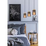 HÄNGLAMPA TAK APP1812-3CP Frosted Grey