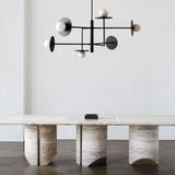 Hängande lampa APP1668-6CP Black