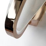 LED-vägglampa G125-W Roséguld