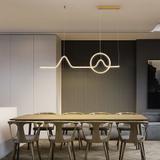 HÄNGLAMP LED LHJ022-CP 120 cm GULD