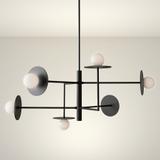 Hängande lampa APP1668-6CP Black