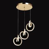 HÄNGANDE LED TAKLAMPA LHJ093-3CP GULD
