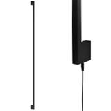 VÄGGLAMPA LED LHJ066-W 150 cm SVART