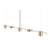 Hängande LED-taklampa APP929-5CP Guld