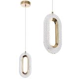 HÄNGLANDE KRISTALLAMPA LED G113-1CP Guld