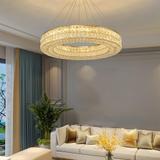 TAKLAMPA HÄNGANDE LED APP1569-CP Guld 80 cm