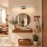LED vonios sieninė lempa virš veidrodžio 20W 100CM APP375-1W JUODAS