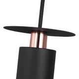 Lampa Wisząca APP1145-1CP Czarna Różowe Złoto