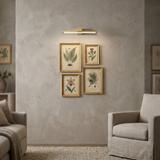 Badrum vägg LED-lampa SWE043-1W 40cm GOLD