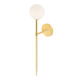 VÄGGLAMPA 75 cm APP580-1W GULD