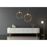 TAKLAMPA HÄNGANDE LED APP1394-CP OLD GOLD 30 cm