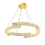 HÄNGANDE LED TAKLAMPA APP1771-CP GULD 60 cm