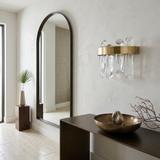LED-vägglampa SWE075-W Brushed Gold