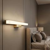BADRUMSVÄGGLAMPA LED 60CM APP1852-1W BRUSH GOLD