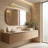 Badrum vägg LED-lampa SWE033-1W 80cm BRUSH GOLD