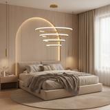 LED-hänglampa LHJ009-CP4 GULD