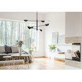 HÄNGENDE TAKLAMPA APP1261-6CP BLACK