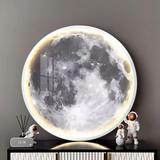 Taklampa APP1806-CW Moon LED-plafond VIT