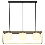 Taklampa svart-guld APP1164-3CP