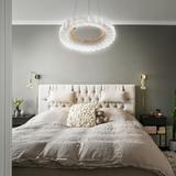 HÄNGLAMPA LED MS018-CP Roséguld 40 cm