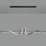Lampa HÄNGANDE LED LHJ023-CP 120 cm SVART