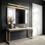 Badrum vägg LED-lampa SWE021-1W 80cm Gold
