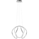 Modern takpendlad LED-taklampa med fjärrkontroll APP385-CP KROM