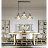 HÄNGANDE TAKLAMPA I LOFTSTIL BELLO 3x E27 APP012-3CP