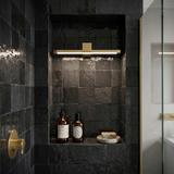 Badrum vägg LED-lampa SWE043-1W 40cm GOLD